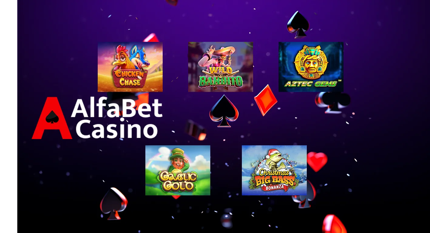 Aplicativo móvel Alfabet Casino